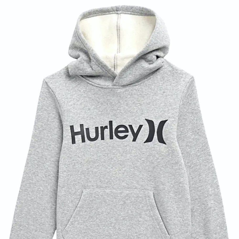 Hurley Boys 4T Soft Hoody Dk Grey Heather Ages 3-4 New With Tags